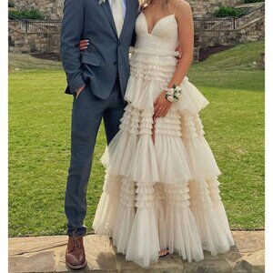 Brand New Champagne prom dress